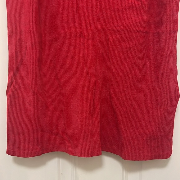 NWOT Banana Republic Red Light Sweater Tank- Size L - Picture 3 of 16
